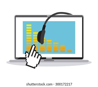 music lifestyle design, vector illustration eps10 graphic 