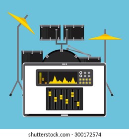 music lifestyle design, vector illustration eps10 graphic 