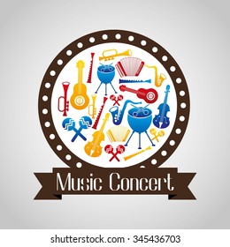 music lifestyle design, vector illustration eps10 graphic 