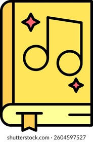 Music Line vector Icon Design