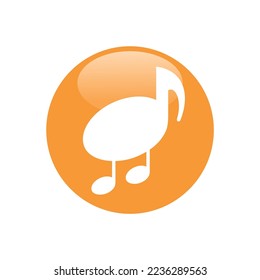 Music logo 2 icon template