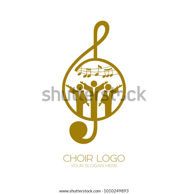 Music Logo Christian Symbols Believers Jesus Stock Vector (Royalty Free ...