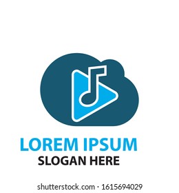 Music logo company , vector 