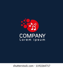Music logo concept