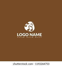 Music logo concept