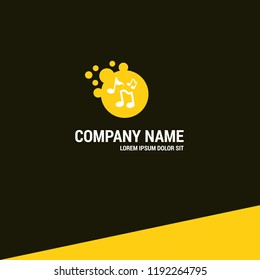Music logo concept