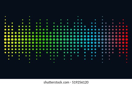 Music Logo concept Sound Wave, Audio Technology, Abstract Shape