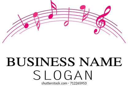 music logo design