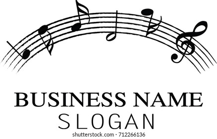 music logo design