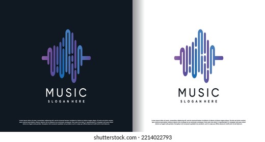 Logo-Design-Symbol für kreatives Konzept, Premium-Vektorgrafik