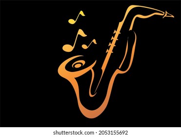 icono de diseño de logotipo de música