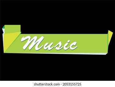 music logo design icon vector