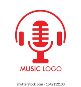 Music Logo Design Template. Music Note Sign. Musical Symbol. Creative Concept for entertainment logo