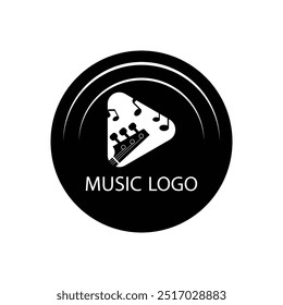 music logo design vector inspiration