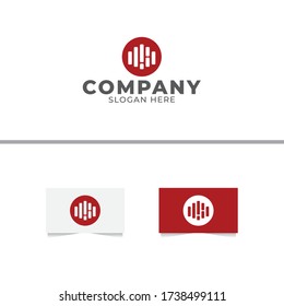 Music Logo Design Vector Template