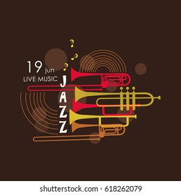 Music logo. Music festival, concert poster. Vector.