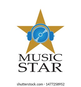  music logo and icon design template