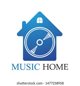 music logo and icon design template