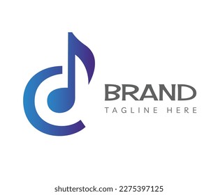 Music logo icon design template elements. Usable for Branding and Business Logos.
