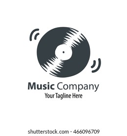Music Logo Icon Design Template Elements