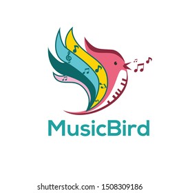 Music logo icon vector design . for music and sound logo template