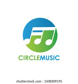 Music logo icon vector design . for music and sound logo template