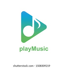 Music logo icon vector design . for music and sound logo template