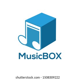 Music logo icon vector design . for music and sound logo template