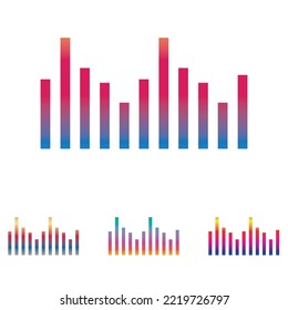 music logo icon vector design illustration template