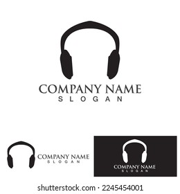 music logo icon vector design illustration template