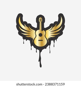 music logo icon vector design illustration template