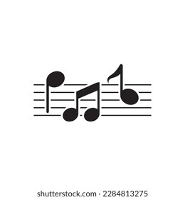 Music logo images illustration design