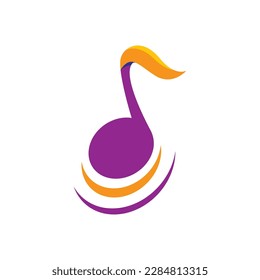 Music logo images illustration design