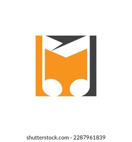 Music logo images illustration design