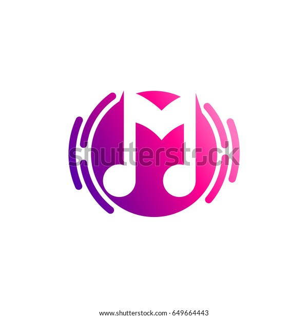 Music Logo Sound Wave Logo Icon Stock Vector Royalty Free 649664443