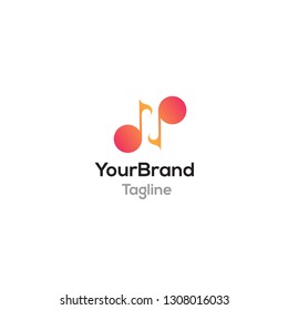 Music logo template