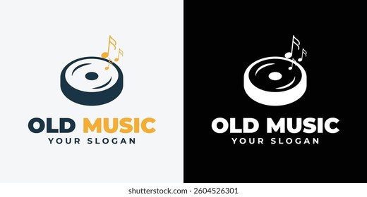 music logo Template design element with modern concept.