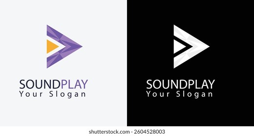 music logo Template design element with modern concept.