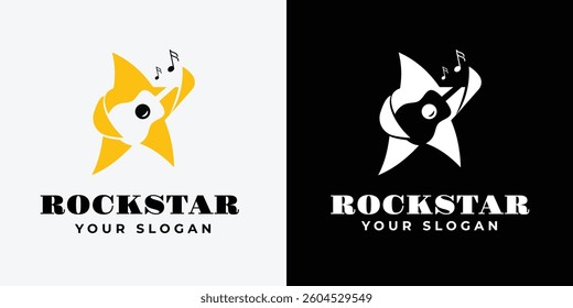 music logo Template design element with modern concept.