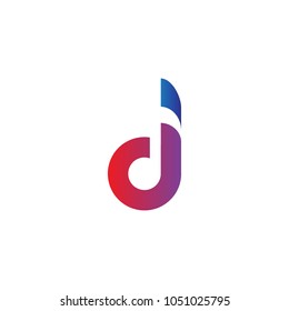 Music Logo Template Design. Vector Illustration
