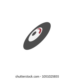 Music Logo Template Design. Vector Illustration