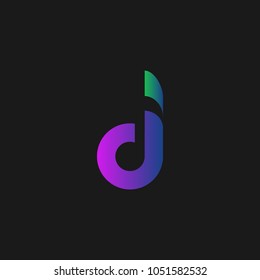 Music Logo Template Design. Vector Illustration