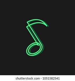 Music Logo Template Design. Vector Illustration