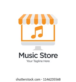 Music Logo Template Design Vector