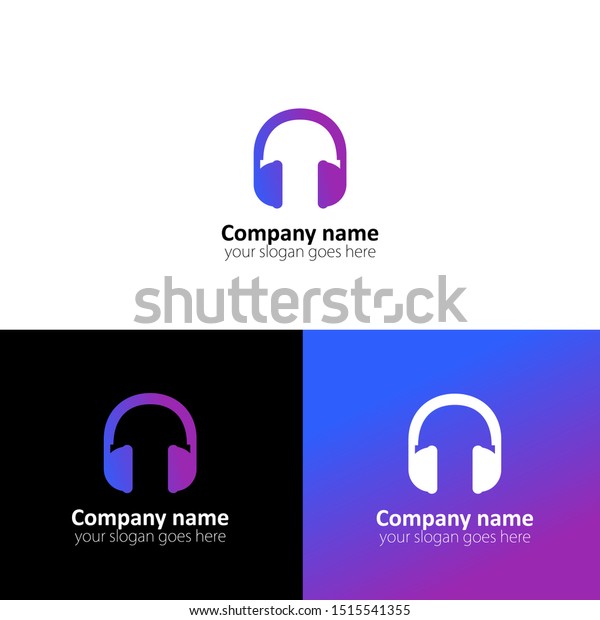 Music Logo Template Design Vector Modern Stock Vector Royalty Free