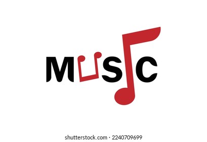 Music Logo template, Music icon logo design