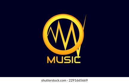 el diseño vectorial de la plantilla de logotipo de música es una solución perfecta para crear un logotipo musical único y profesional. Con su diseño limpio y moderno, esta plantilla vectorial es totalmente personalizable.