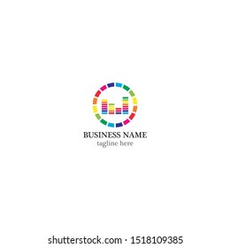 Music logo template vector icon design