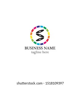 Music logo template vector icon design