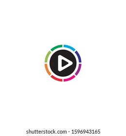 Music logo template vector icon design
